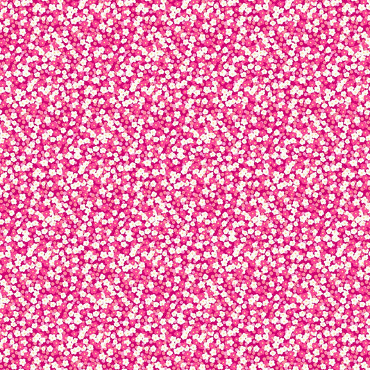 REMNANT Florescence Blossoms Magenta - 0.78 yards-Fabric-Spool of Thread