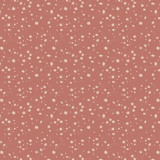 REMNANT Golden Hour Daisy Rust - 2 yards-Fabric-Spool of Thread