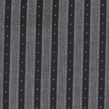 REMNANT Low Volume Wovens Wide Stripe Charcoal - 0.91 yards-Fabric-Spool of Thread