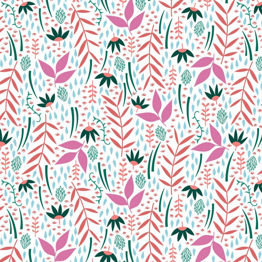 REMNANT Meadows Abloom Lush Garden - 2 yards-Fabric-Spool of Thread