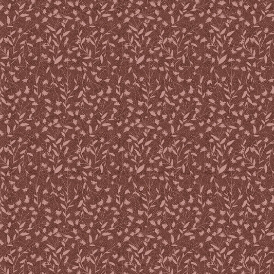 REMNANT Nature Trail Branches Rust - 0.89 yards-Fabric-Spool of Thread