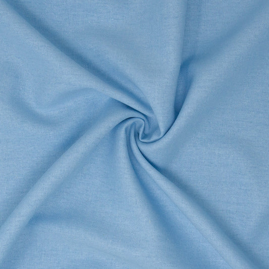 REMNANT Peggy Rayon Linen Powder Blue - 2.21 yards-Fabric-Spool of Thread