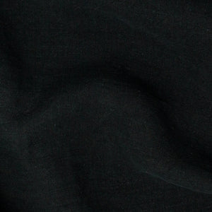 REMNANT Poppy Washed Linen Space Black - 2.88 yards-Fabric-Spool of Thread
