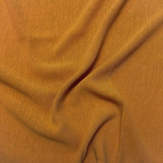 REMNANT Rosalind Tencel Viscose Crepe Apricot - 2.31 yards-Fabric-Spool of Thread