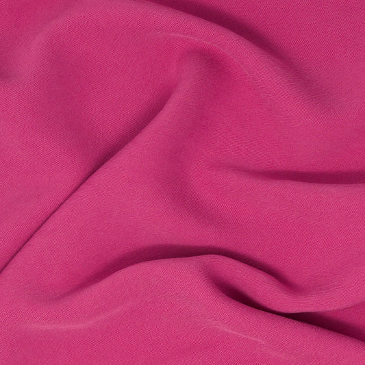 REMNANT Rosalind Tencel Viscose Crepe Bubblegum - 1.5 yards-Fabric-Spool of Thread