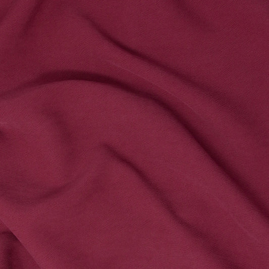 REMNANT Rosalind Tencel Viscose Crepe Raspberry - 1.11 yards-Fabric-Spool of Thread