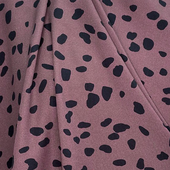 REMNANT Sidney Tencel Beans Berry - 1.36 yards-Fabric-Spool of Thread