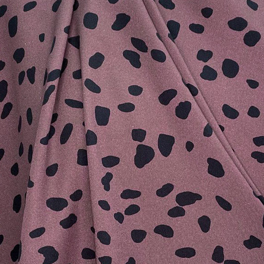 REMNANT Sidney Tencel Beans Berry - 1.36 yards-Fabric-Spool of Thread
