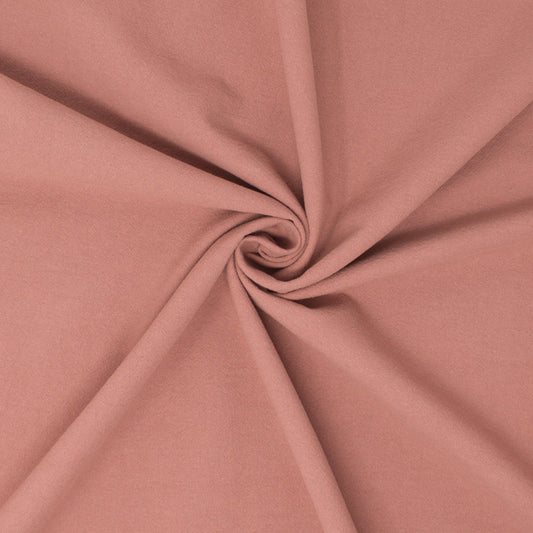 REMNANT Sienna Sandwashed Cotton Crepe Dusty Blush - 2.36 yards-Fabric-Spool of Thread