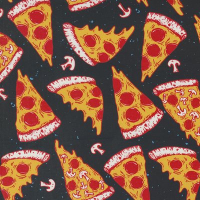 REMNANT Snack Shack Midnight Snack - 1 yards-Fabric-Spool of Thread
