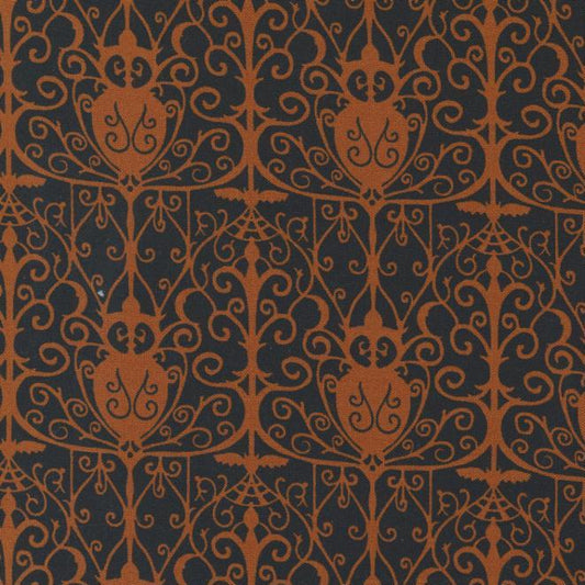 REMNANT Spellbound Garden Gate Cauldron - 0.28 yards-Fabric-Spool of Thread