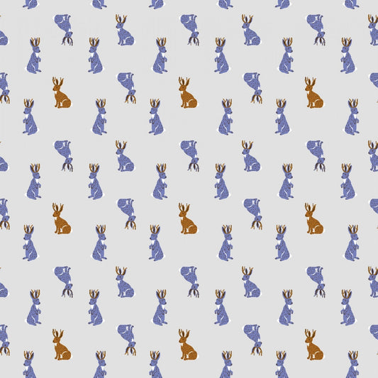 REMNANT Whimsy & Lore Jack-A-Lope In the Wild - 2 yards-Fabric-Spool of Thread