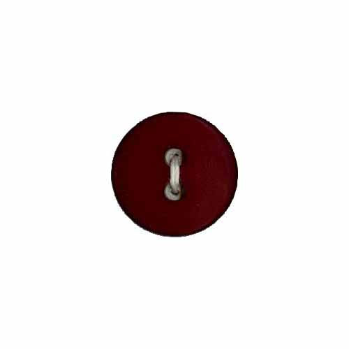 Ravishing Button - 15mm (⅝"), 2 Hole, Chocolate Cherry - 4 count-Notion-Spool of Thread