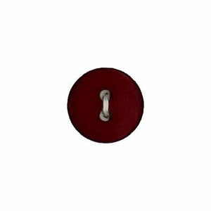 Ravishing Button - 15mm (⅝"), 2 Hole, Chocolate Cherry - 4 count-Notion-Spool of Thread