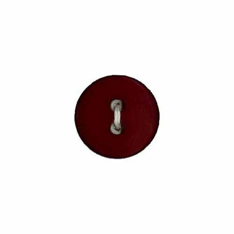 Ravishing Button - 15mm (⅝"), 2 Hole, Chocolate Cherry - 4 count-Notion-Spool of Thread