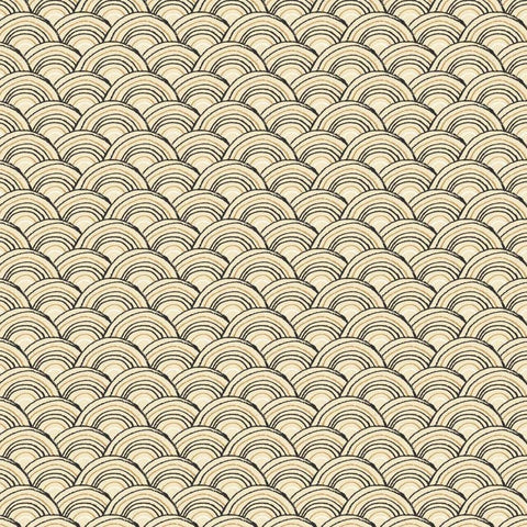 Reflections Waves ½ yd-Fabric-Spool of Thread