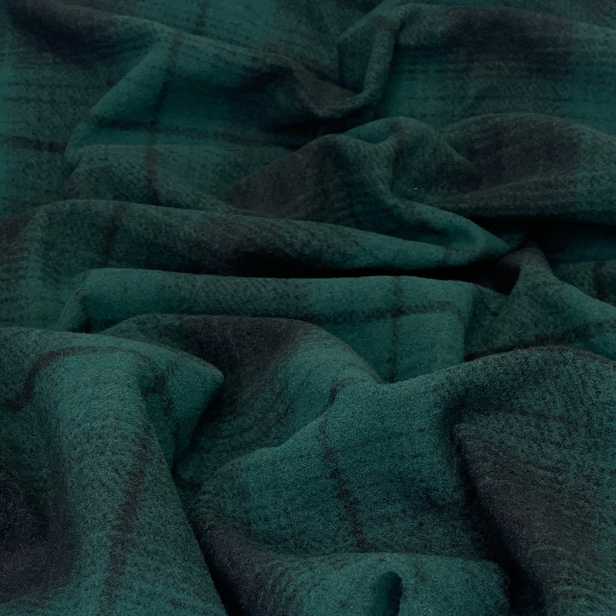Robson Recycled Polyester Brushed Knit Coating Evergreen ½ yd-Fabric-Spool of Thread