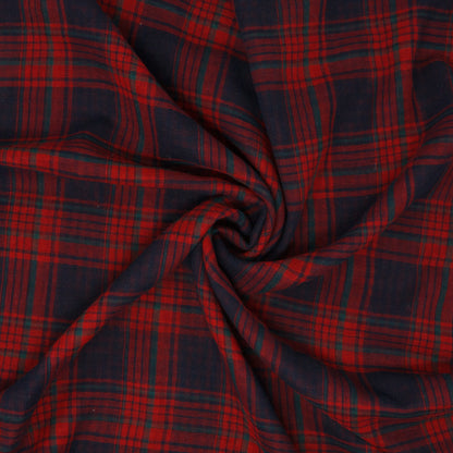 Russell Double Face Cotton Plaid Apple ½ yd-Fabric-Spool of Thread