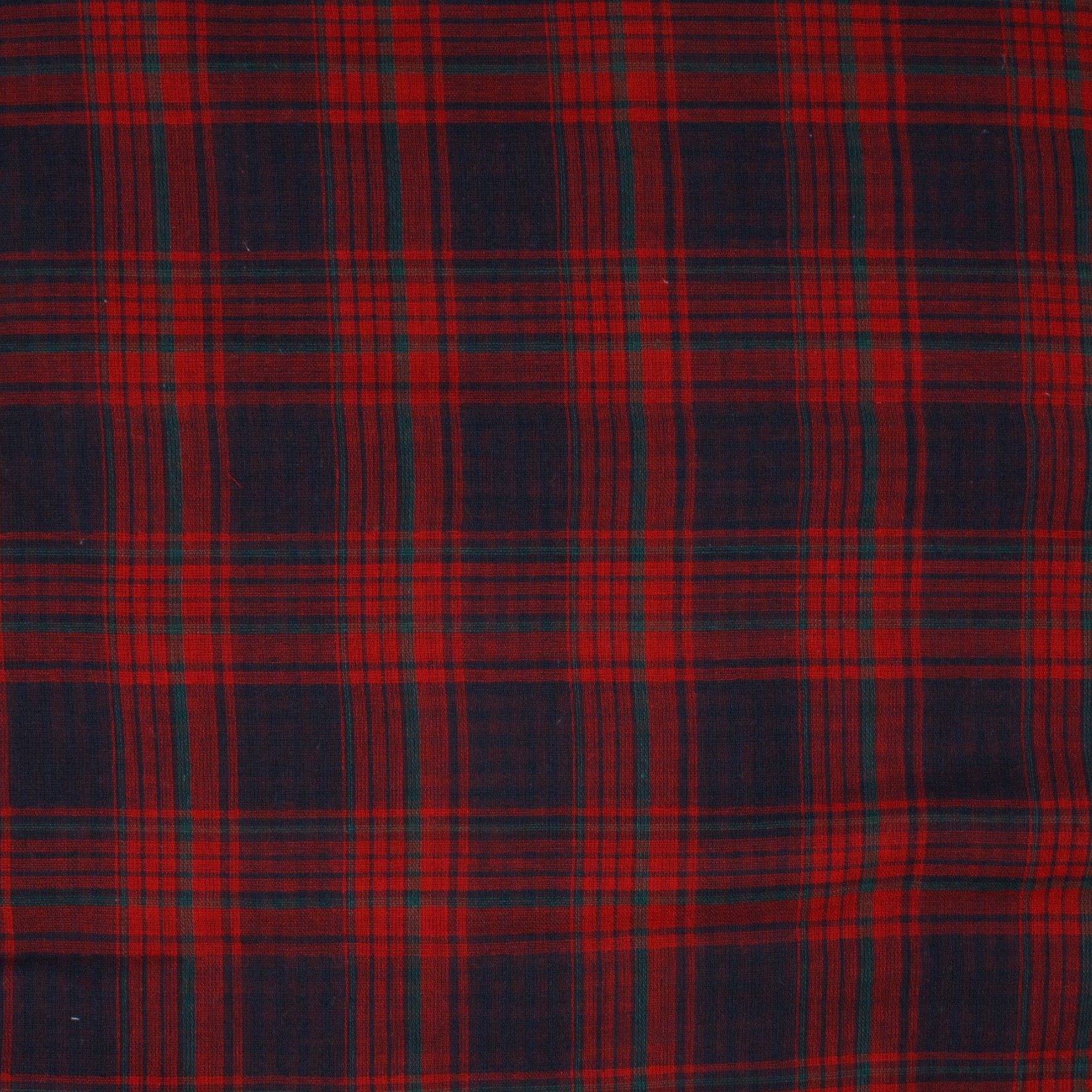 Russell Double Face Cotton Plaid Apple ½ yd-Fabric-Spool of Thread