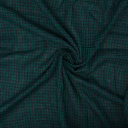 Russell Double Face Cotton Plaid Emerald ½ yd-Fabric-Spool of Thread
