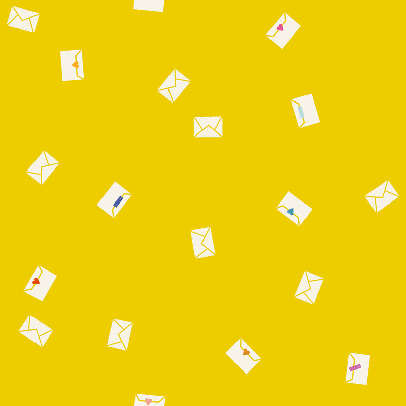 Salutations Write Me Golden Hour ½ yd-Fabric-Spool of Thread