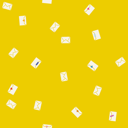 Salutations Write Me Golden Hour ½ yd-Fabric-Spool of Thread