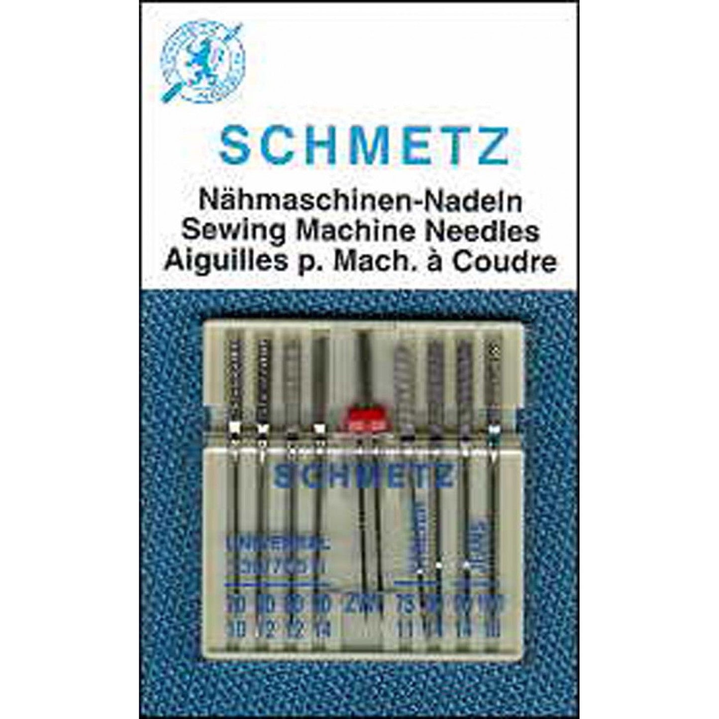 Schmetz Combination Sewing Machine 9 Needle Pack, Assorted