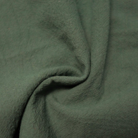 Sienna Sandwashed Cotton Crepe Sage ½ yd-Fabric-Spool of Thread