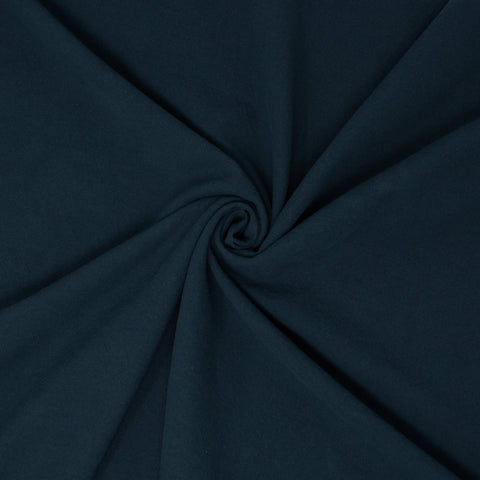 Sienna Sandwashed Cotton Crepe Maritime Blue ½ yd-Fabric-Spool of Thread