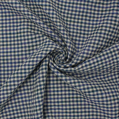 Sooke Cotton Linen Plaid Seersucker Wildflower Meadow ½ yd-Fabric-Spool of Thread