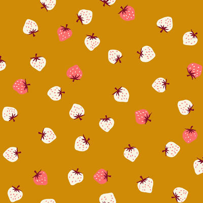 Strawberry Butterscotch ½ yd-Fabric-Spool of Thread