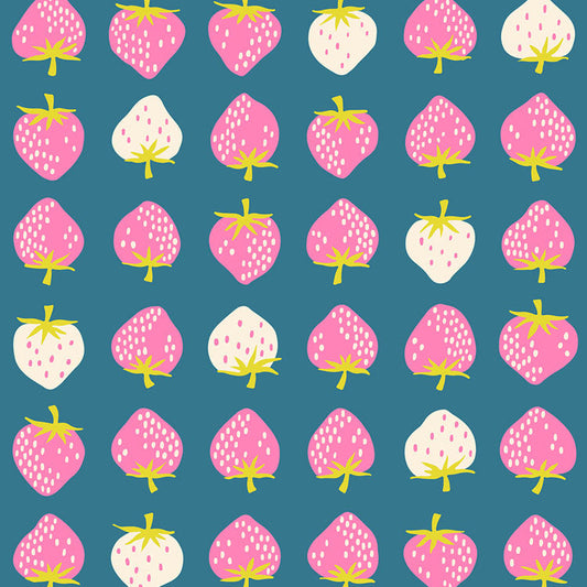 Strawberry Storytime ½ yd-Fabric-Spool of Thread