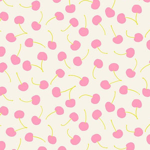 Sugar Cone Cherries Flamingo ½ yd-Fabric-Spool of Thread