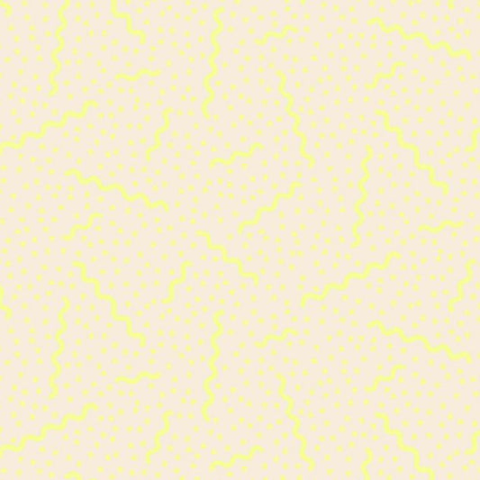 Sugar Cone Ripple Neon Yellow ½ yd-Fabric-Spool of Thread