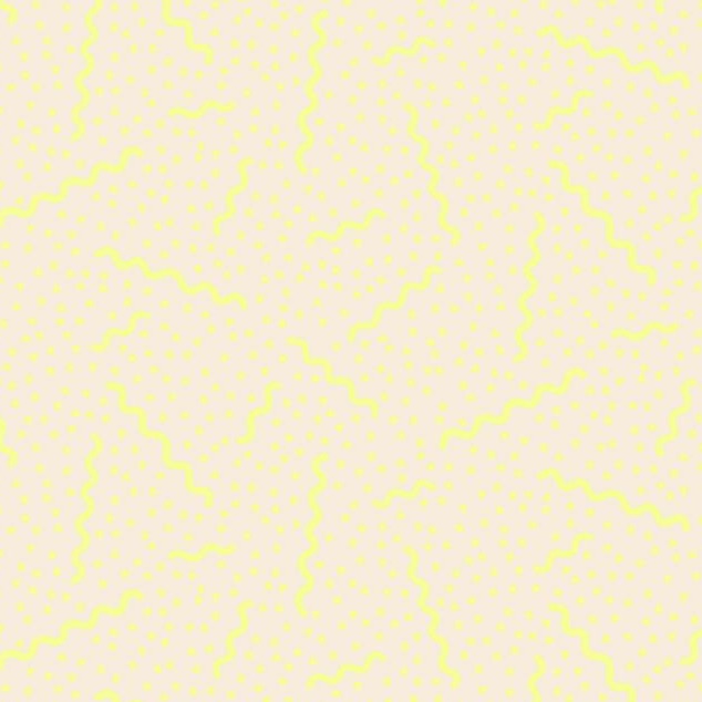 Sugar Cone Ripple Neon Yellow ½ yd-Fabric-Spool of Thread