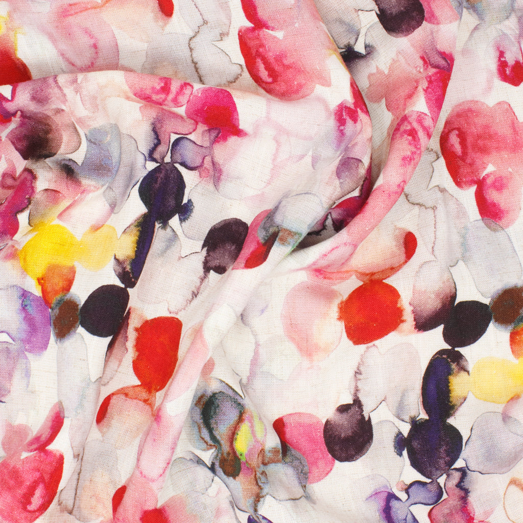 Summerland Viscose Linen Confetti ½ yd-Fabric-Spool of Thread