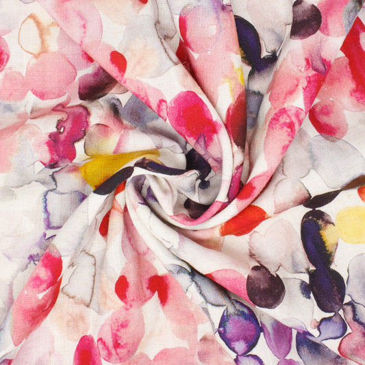 Summerland Viscose Linen Confetti ½ yd-Fabric-Spool of Thread