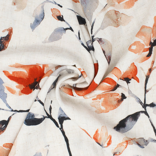 Summerland Viscose Linen Sunset ½ yd-Fabric-Spool of Thread