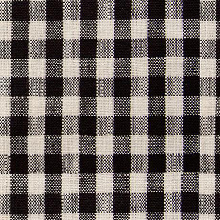 Sunshine Toweling Yarn Dyed Cotton Mini Plaid Black ½ yd-Fabric-Spool of Thread