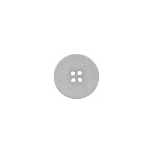 Supportive Button - 15mm (⅝″), 4 Hole, Grey - 3 count