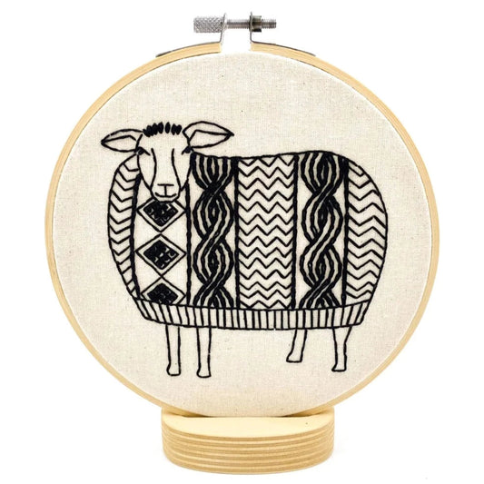 Sweater Weather Sheep Complete Embroidery Kit-Notion-Spool of Thread