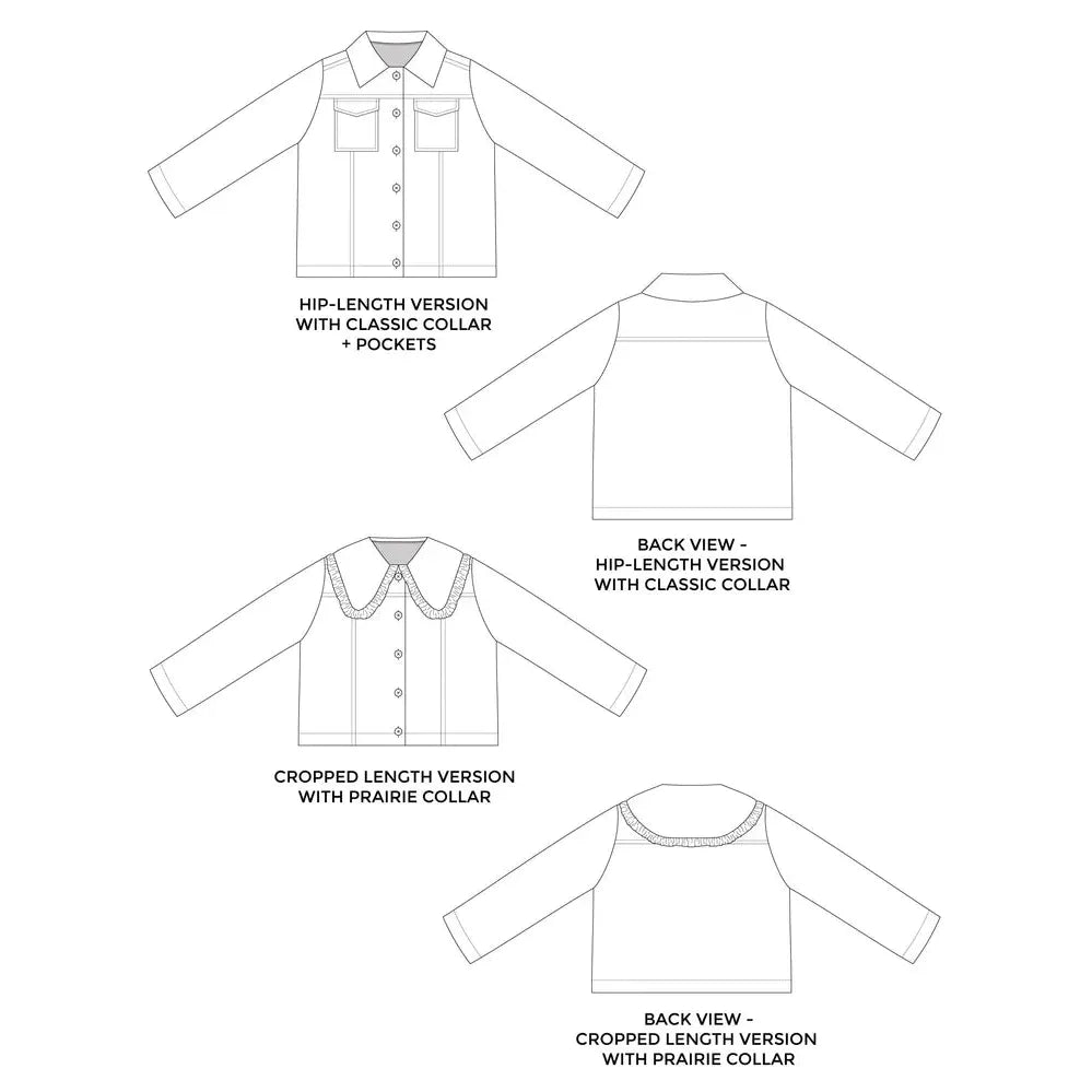 Tilly and The Buttons Sonny Jacket Paper Pattern-Pattern-Spool of Thread