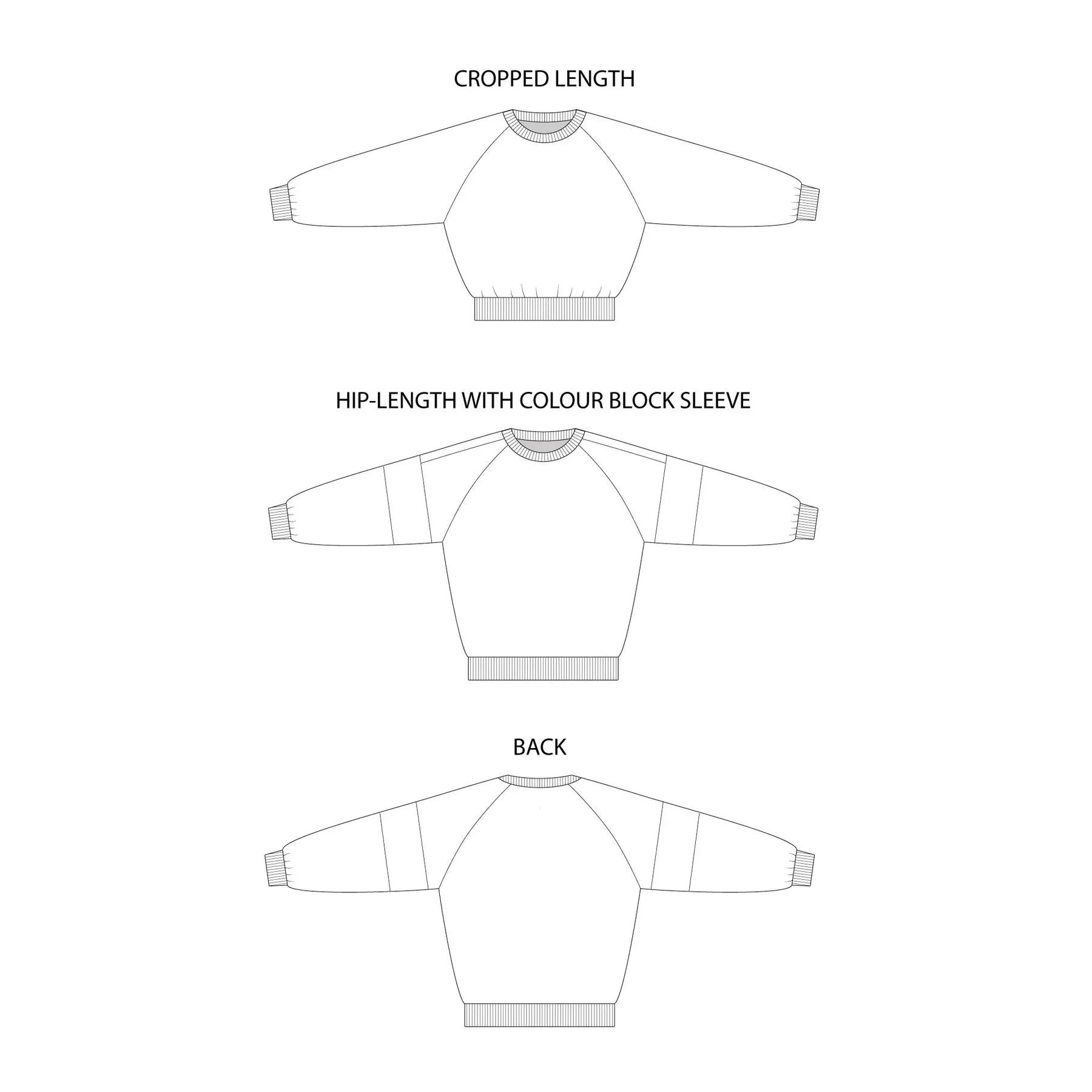 Tilly and the Buttons Drew Sweatshirt Paper Pattern-Pattern-Spool of Thread