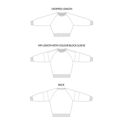 Tilly and the Buttons Drew Sweatshirt Paper Pattern-Pattern-Spool of Thread