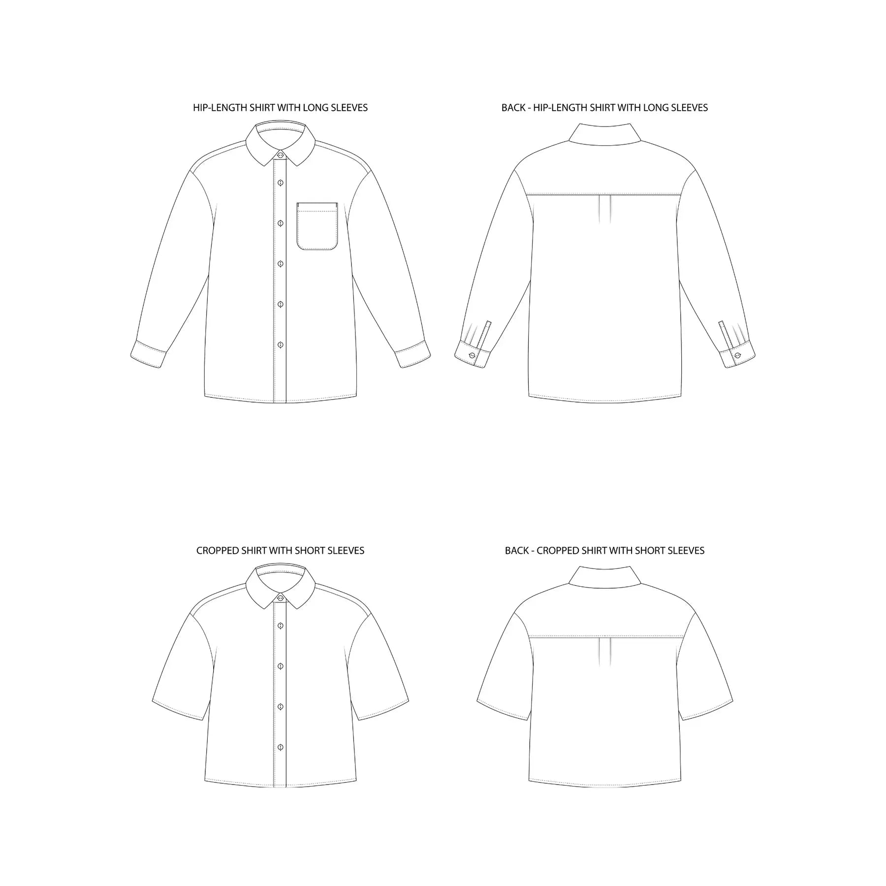 Tilly and the Buttons Frida Shirt Paper Pattern-Pattern-Spool of Thread