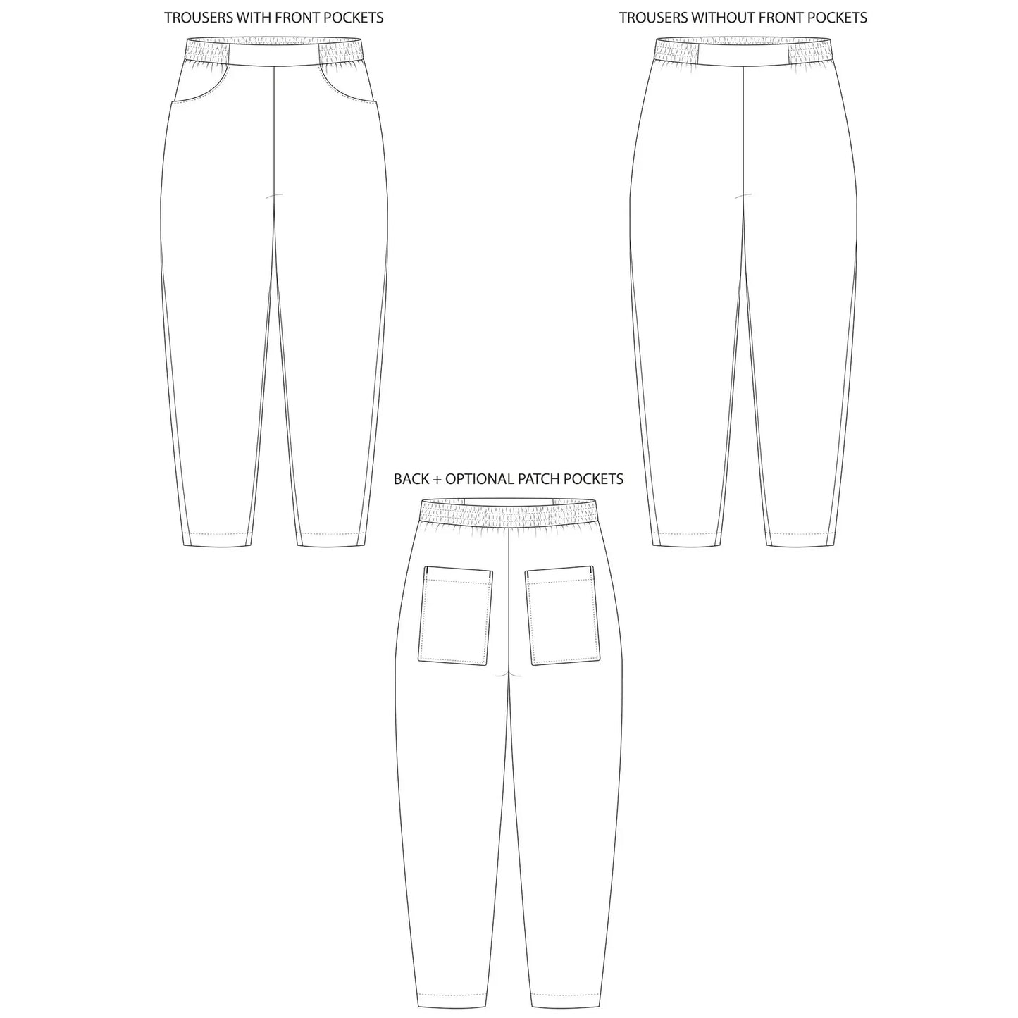 Tilly and the Buttons Winnie Trousers Paper Pattern-Pattern-Spool of Thread