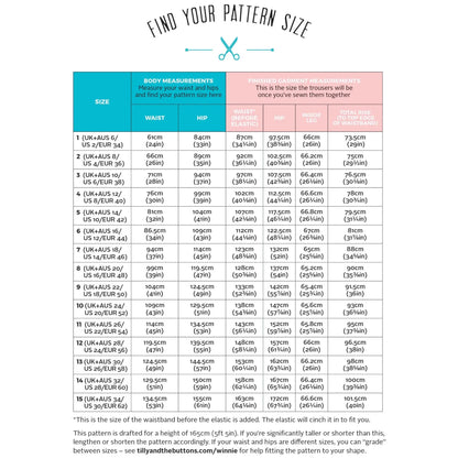 Tilly and the Buttons Winnie Trousers Paper Pattern-Pattern-Spool of Thread