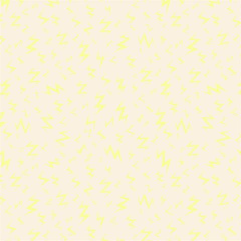 Tiny Frights Lightening Neon Yellow Glow In The Dark ½ yd-Fabric-Spool of Thread