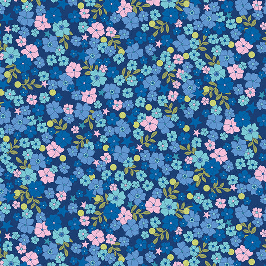 Tiny Secrets Navy ½ yd-Fabric-Spool of Thread