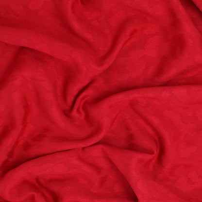 Trail Rayon Jacquard Hibiscus ½ yd-Fabric-Spool of Thread
